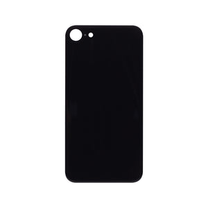 For Apple 8 Verre arrière, cadre d'appareil photo agrandi Noir Compatible