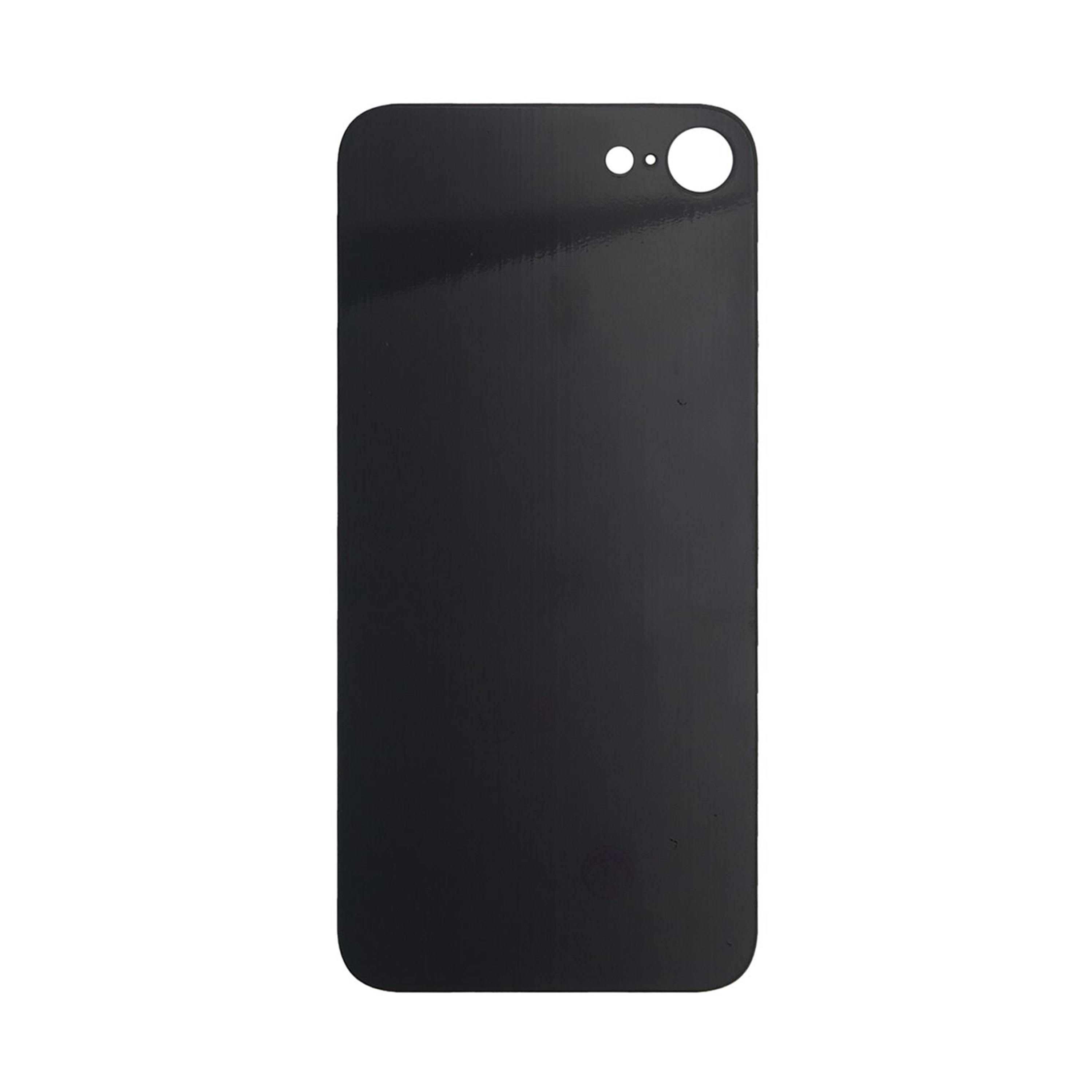 For Apple 8 Verre arrière, cadre d'appareil photo agrandi Noir Compatible