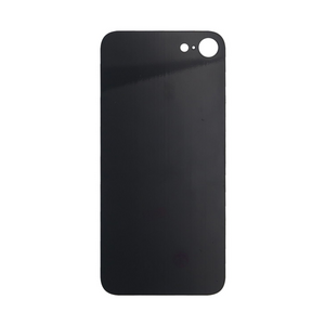 For Apple 8 Verre arrière, cadre d'appareil photo agrandi Noir Compatible
