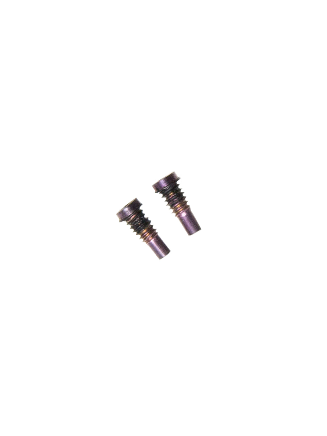 Pour iPhone 8, Pour iPhone 8 Plus Set de vis de fond or (2pc)