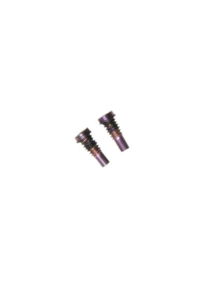 Pour iPhone 8, Pour iPhone 8 Plus Set de vis de fond or (2pc)