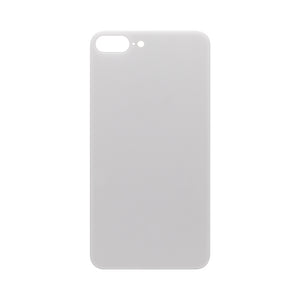 For Apple 8 Plus Verre arrière, cadre d'appareil photo agrandi Compatible avec le blanc