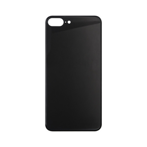 For Apple 8 Plus Verre arrière, cadre d'appareil photo agrandi Noir Compatible