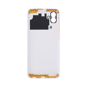 Coque arrière Samsung Galaxy A04 A045F avec objectif blanc OEM