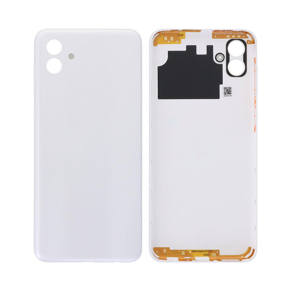 Coque arrière Samsung Galaxy A04 A045F avec objectif blanc OEM