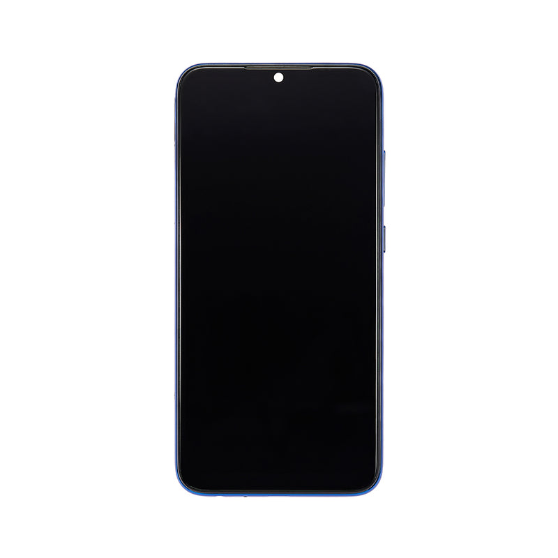Xiaomi Redmi Note 8, Note 8 (2021) Ecran et Digitizer avec Cadre Bleu Neptune OEM