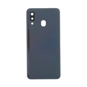 Coque arrière Samsung Galaxy A40 A405F avec objectif noir OEM