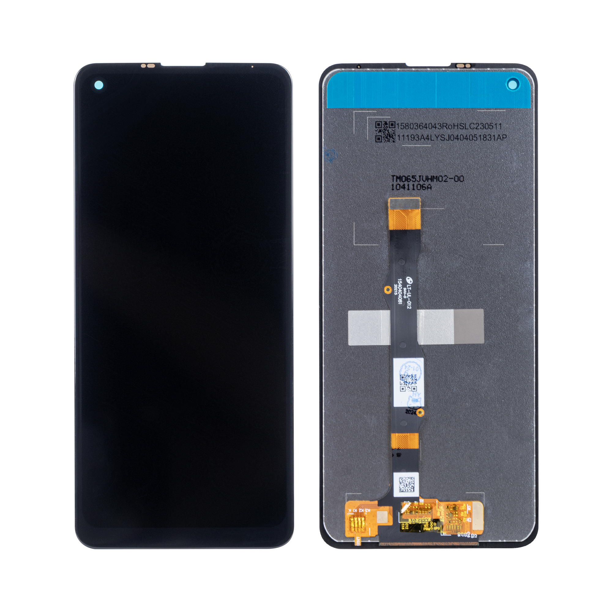 Motorola Moto G Power (2021) Écran et numériseur sans cadre Noir OEM