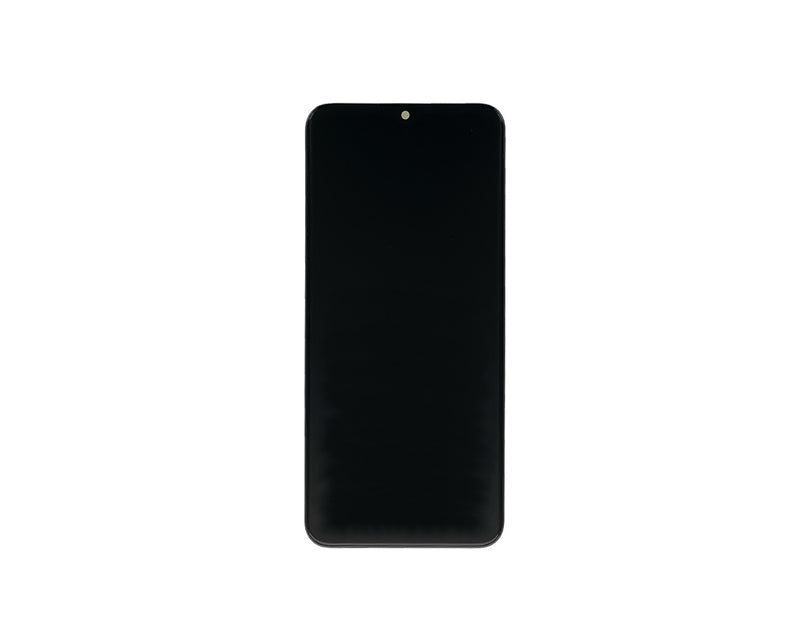 Samsung Galaxy A02s A025G (EU) Display And Digitizer With Frame Black Service Pack