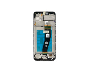 Samsung Galaxy A02s A025G (EU) Display And Digitizer With Frame Black Service Pack