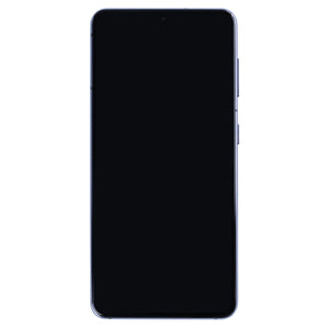 Samsung Galaxy S21 G991B Écran et numériseur avec cadre gris fantôme Soft-OLED