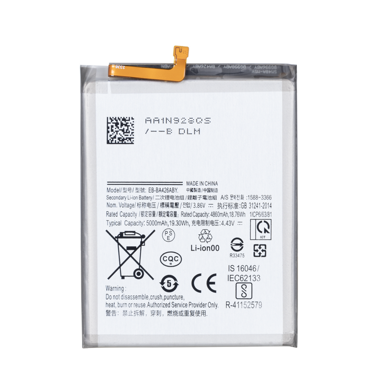 Samsung Galaxy A32 5G A326B, A42 5G A426B, A72 A725F, A726B, M22 M225F, M32 M325F Batterie EB-BA426ABY OEM
