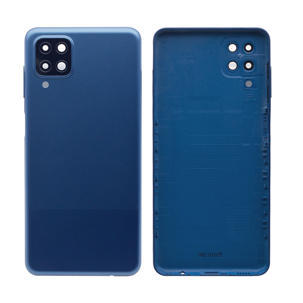 Coque arrière Samsung Galaxy A12 A125F avec objectif bleu OEM