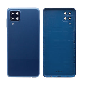 Coque arrière Samsung Galaxy A12 A125F avec objectif bleu OEM