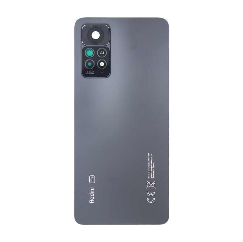 Coque arrière Xiaomi Redmi Note 11 Pro 5G avec objectif gris graphite OEM
