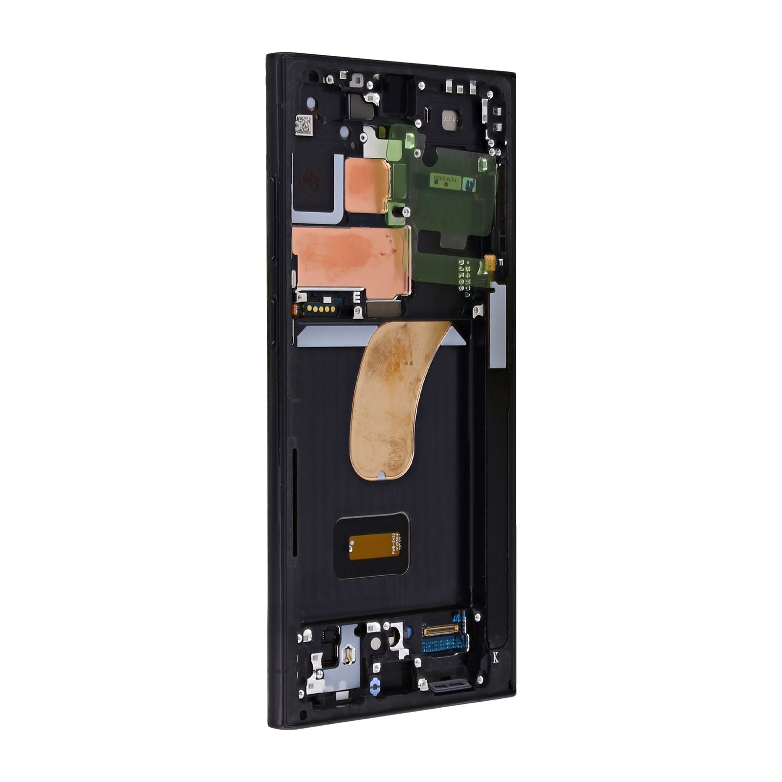 Samsung Galaxy S23 Ultra S918B Écran et numériseur avec cadre Phantom Black Service Pack