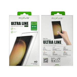 Rixus Clear HD Ultra Line Verre trempé pour Samsung Galaxy S21 Ultra