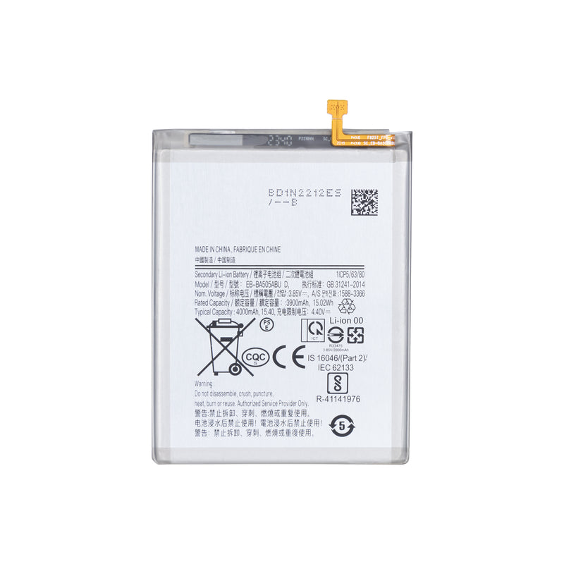 Batterie Samsung Galaxy A50 A505F, A30 A305F, A30S A307F, A20 A205F EB-BA505ABU OEM