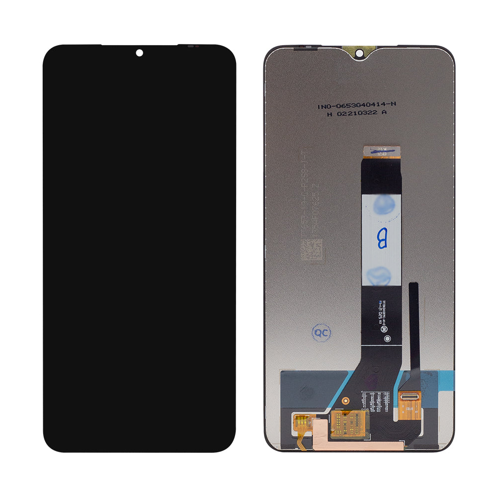 Xiaomi Poco M3, Redmi 9T, Redmi Note 9 4G Écran et numériseur sans cadre Noir OEM