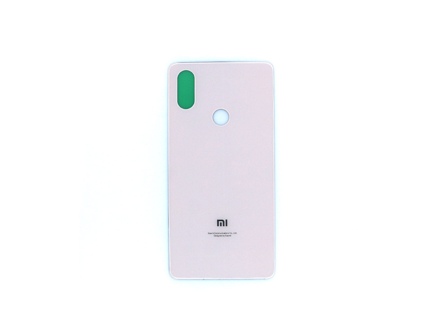 Coque arrière Xiaomi Mi 8 SE sans objectif, couleur or, OEM