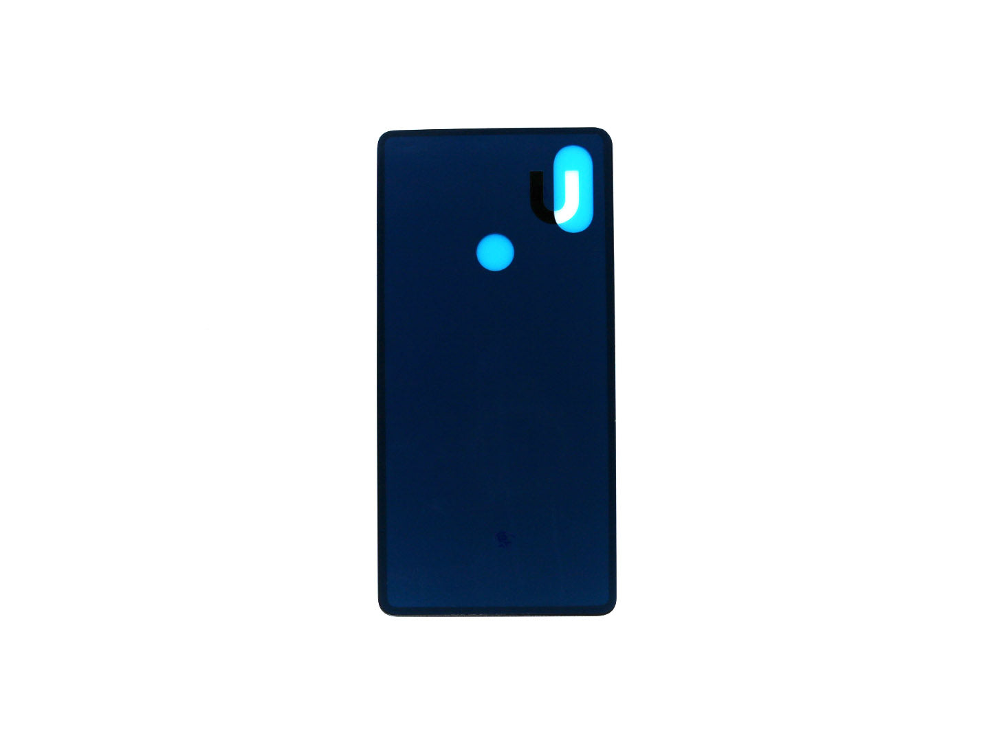 Coque arrière Xiaomi Mi 8 SE sans objectif, bleue, OEM