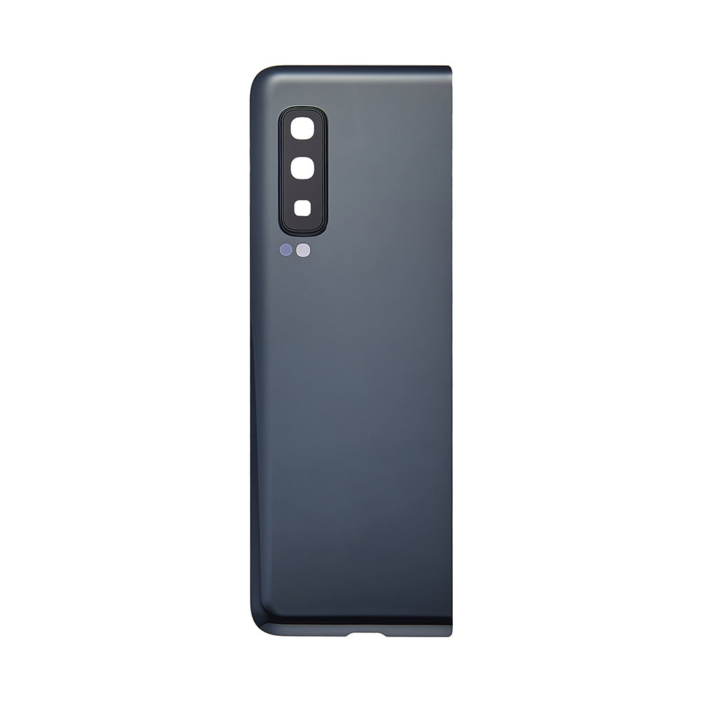 Coque arrière Samsung Galaxy Fold F900F avec lentille Cosmos Black OEM
