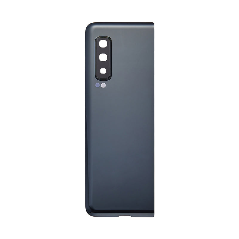 Coque arrière Samsung Galaxy Fold F900F avec lentille Cosmos Black OEM
