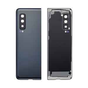 Coque arrière Samsung Galaxy Fold F900F avec lentille Cosmos Black OEM