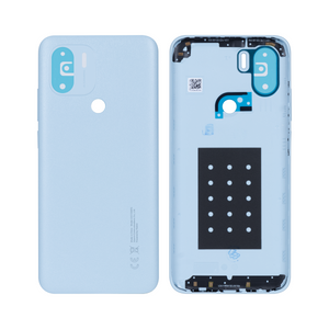 Coque arrière Xiaomi Redmi A2 sans objectif, bleu aqua, OEM