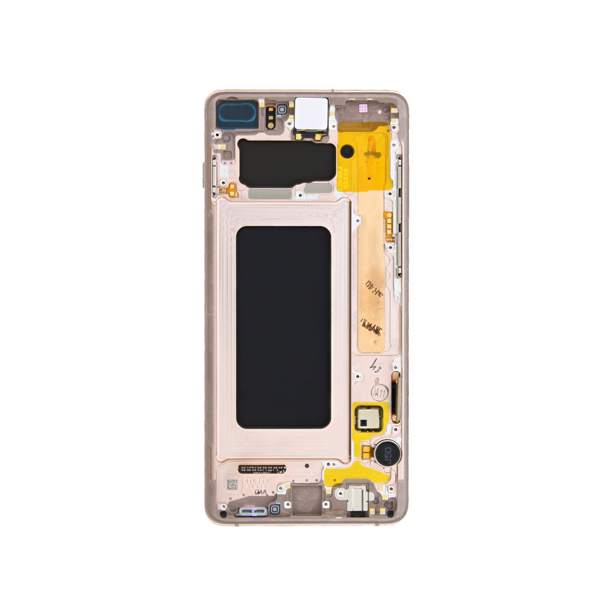 Samsung Galaxy S10 Plus G975F Écran et numériseur avec cadre blanc céramique Service Pack