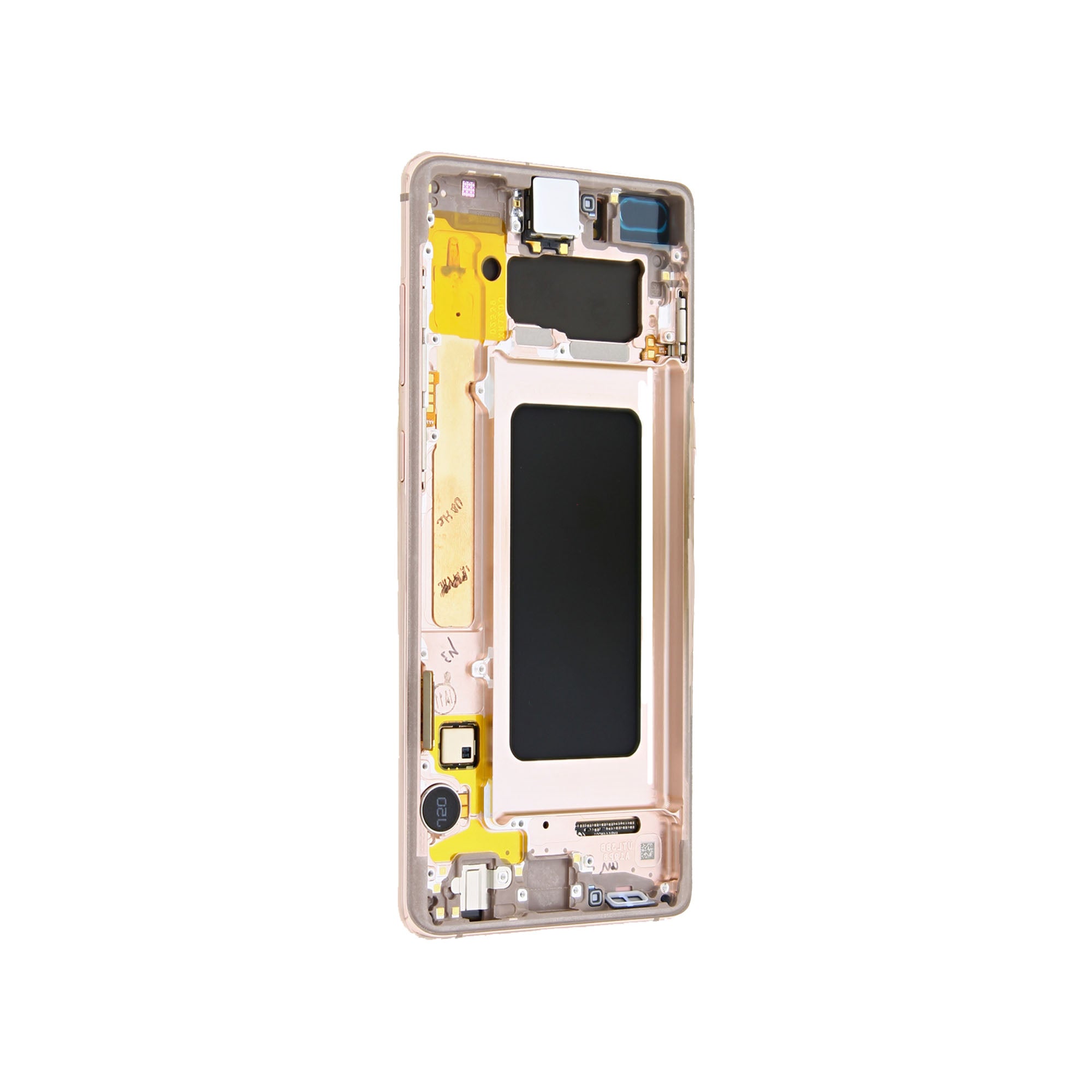 Samsung Galaxy S10 Plus G975F Écran et numériseur avec cadre blanc céramique Service Pack