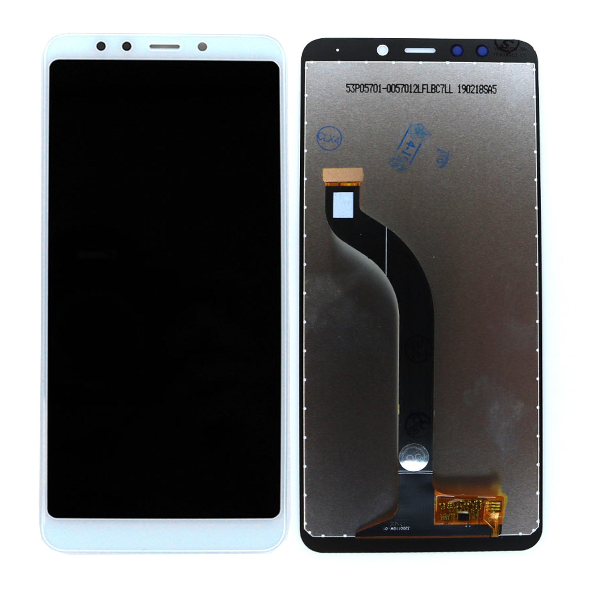 Xiaomi Redmi 5 Ecran et Digitizer Sans Cadre Blanc OEM