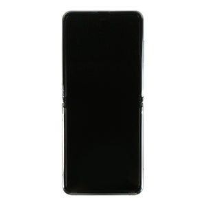 Écran principal et numériseur Samsung Galaxy Z Flip 5G F707B avec cadre Mystic Grey Service Pack