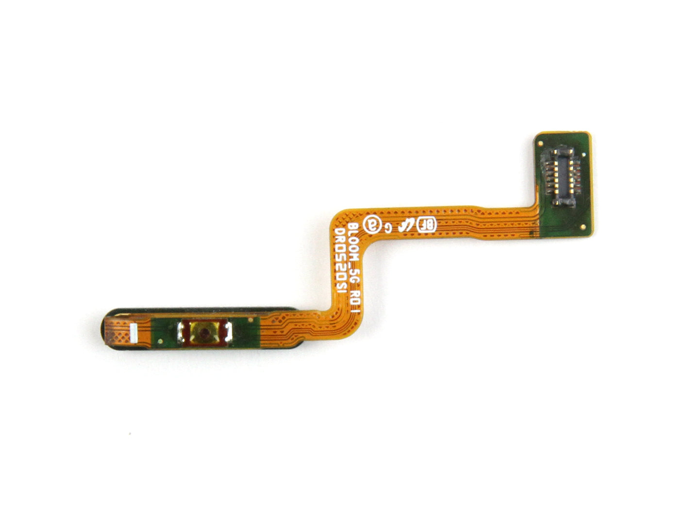 Capteur d'empreintes digitales Samsung Galaxy Z Flip 5G F707B Flex Mystic Grey OEM
