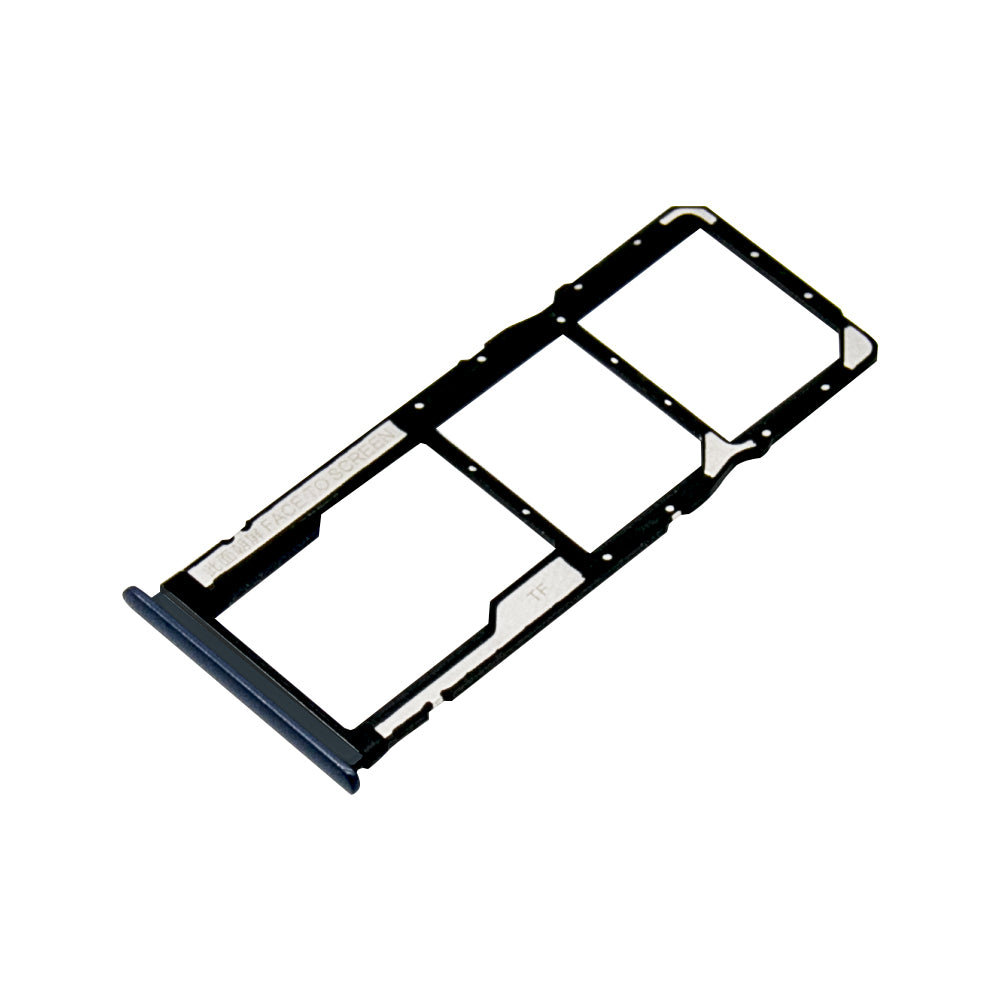 Support pour carte SIM Xiaomi Redmi Note 9, gris nuit, OEM