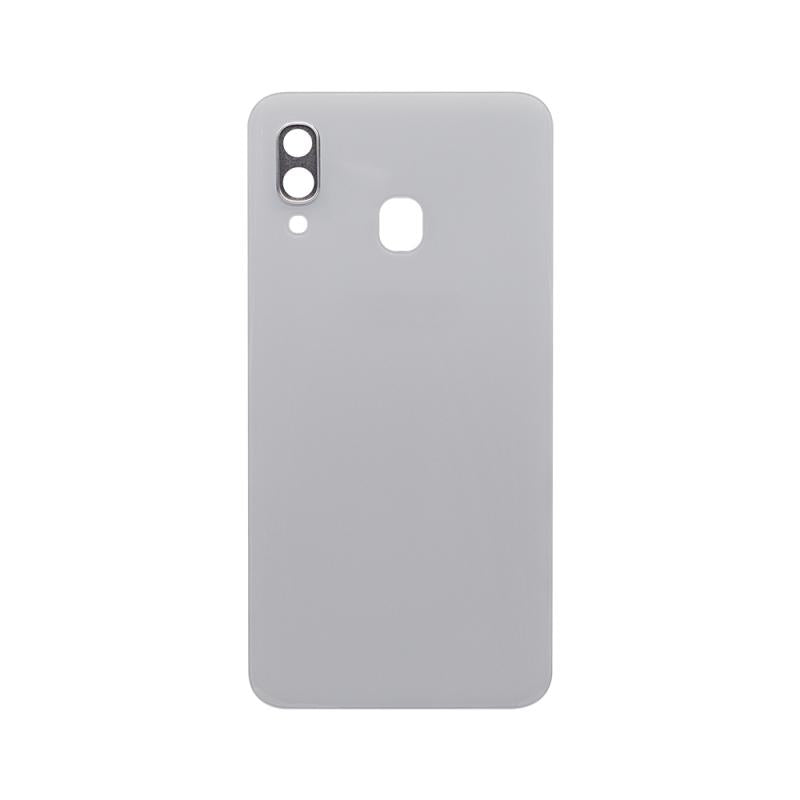 Coque arrière Samsung Galaxy A40 A405F avec objectif blanc OEM