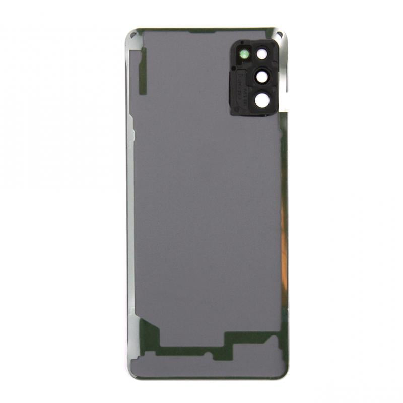 Coque arrière Samsung Galaxy A41 A415F avec prisme pour objectif, blanc, OEM