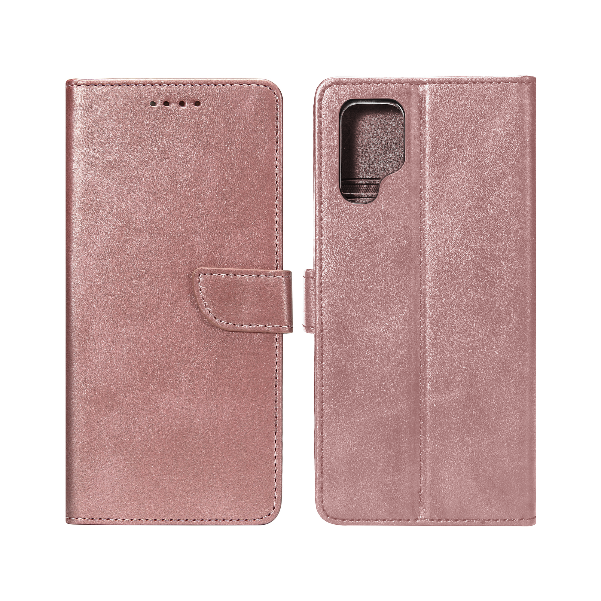 Rixus Bibliothèque pour Samsung Galaxy A32 4G Rose
