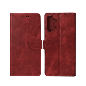 Bibliothèque Rixus pour Samsung Galaxy A32 5G Rouge foncé
