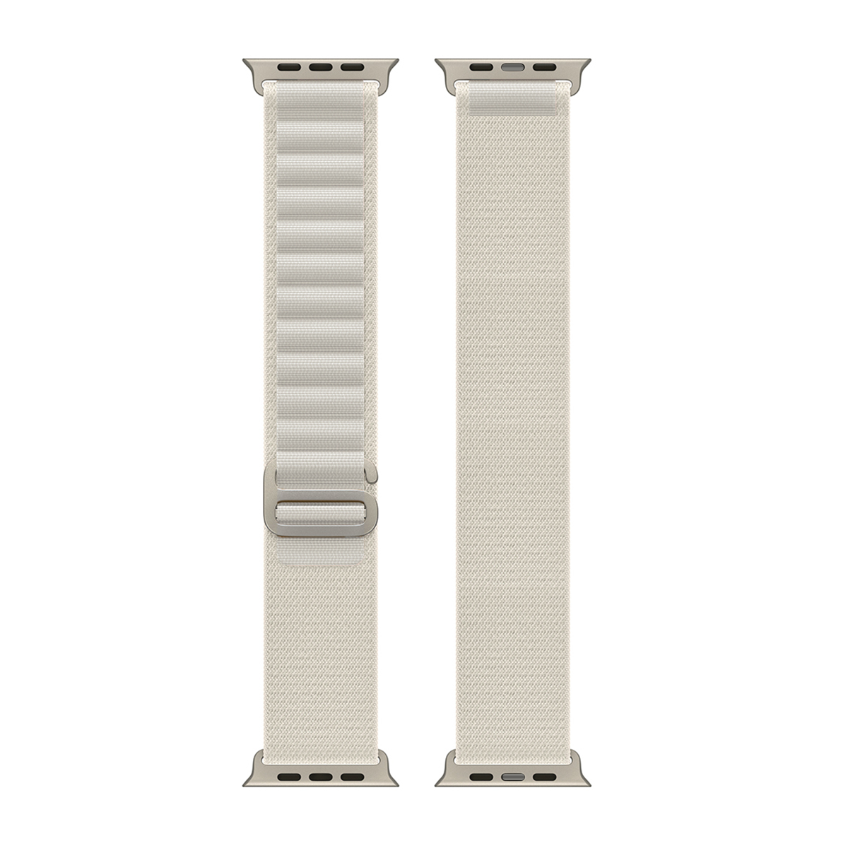 Bracelet en nylon Alpine Loop For Apple 42 mm, 44 mm, 45 mm, 49 mm  Boîte de vente au détail Starlight