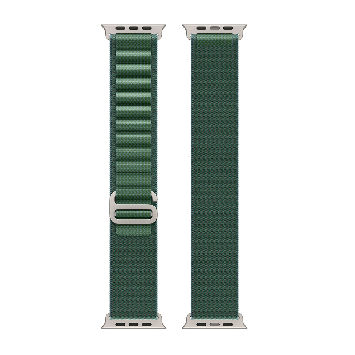 Bracelet en nylon Alpine Loop For Apple 38 mm, 40 mm, 41 mm Vert Boîte de vente au détail