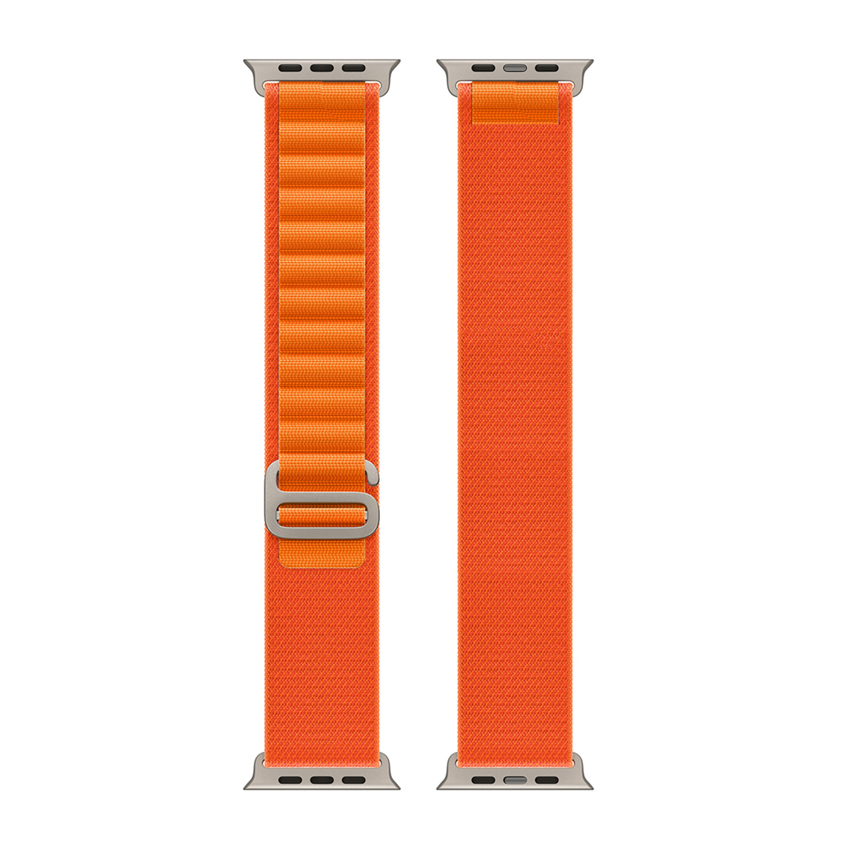 Bracelet en nylon Alpine Loop For Apple 42 mm, 44 mm, 45 mm, 49 mm Orange Boîte de vente au détail