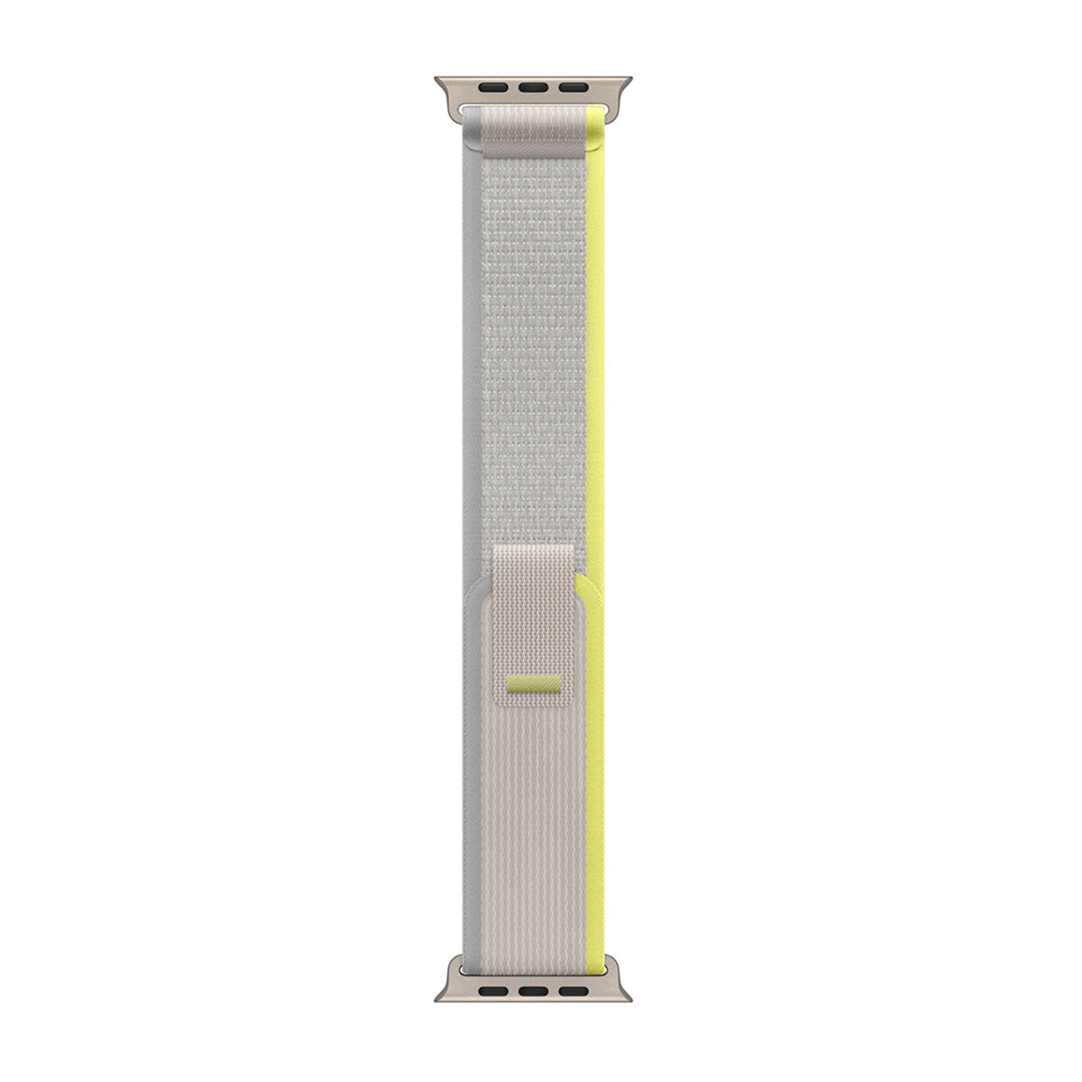 Bracelet en nylon Trail Loop For Apple 38 mm, 40 mm, 41 mm Jaune, Beige Boîte de vente au détail