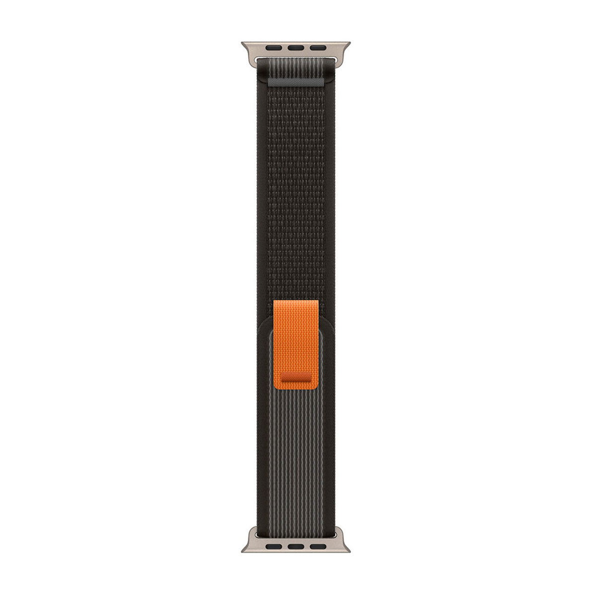Bracelet en nylon Trail Loop For Apple 38 mm, 40 mm, 41 mm Noir Boîte de vente au détail