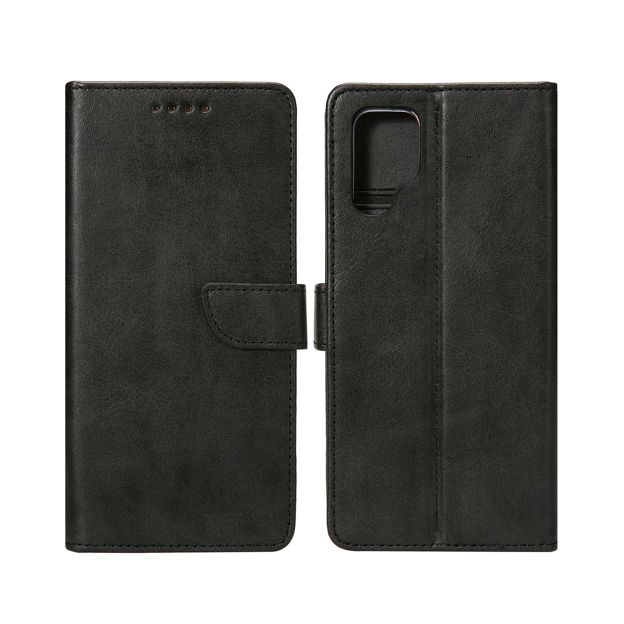 Rixus Bookcase pour Samsung Galaxy S24 Ultra 5G Noir