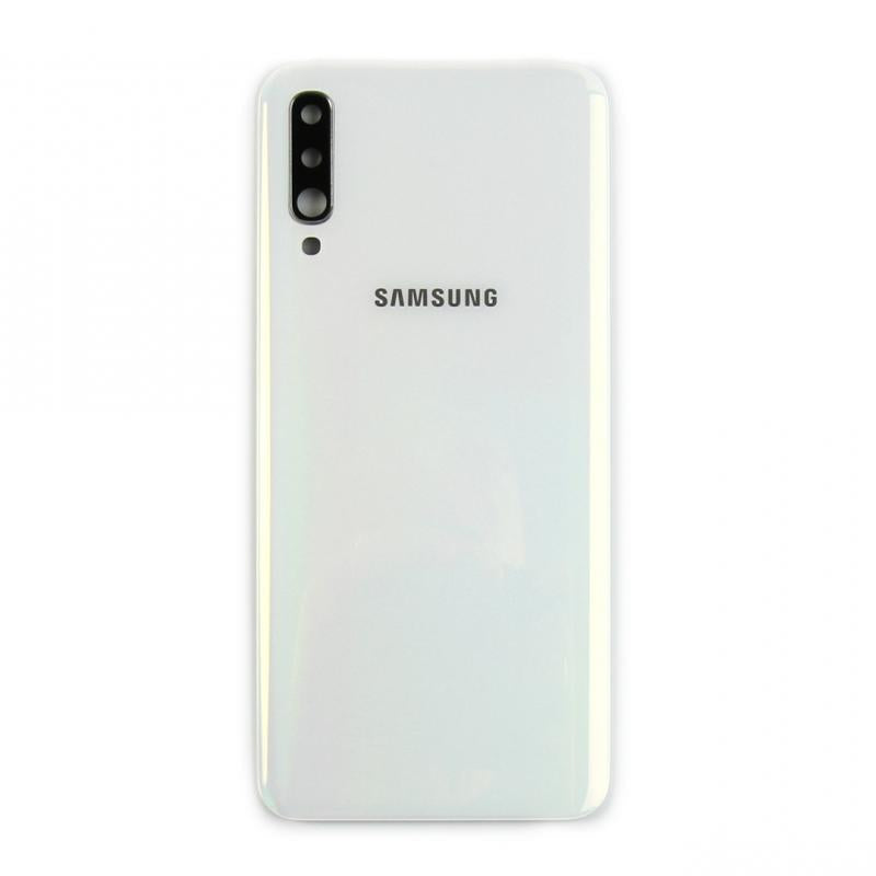 Coque arrière Samsung Galaxy A50 A505F avec lentille blanche avec lentille OEM