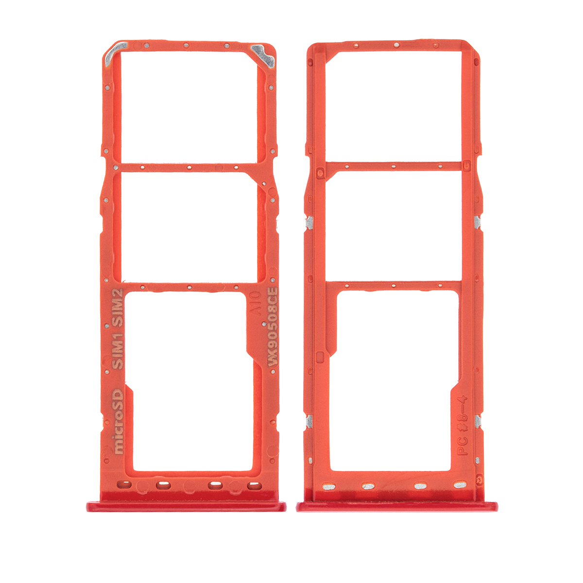 Samsung Galaxy A10 A105F Sim Card Holder Rouge OEM