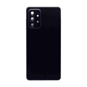 Coque arrière Samsung Galaxy A72 A725F avec objectif Awesome Black OEM