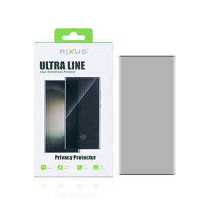 Rixus Privacy Ultra Line Verre trempé pour Samsung Galaxy S23 Ultra