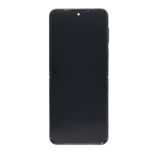 Samsung Galaxy Z Flip4 F721B Écran principal et numériseur avec cadre Graphite Service Pack